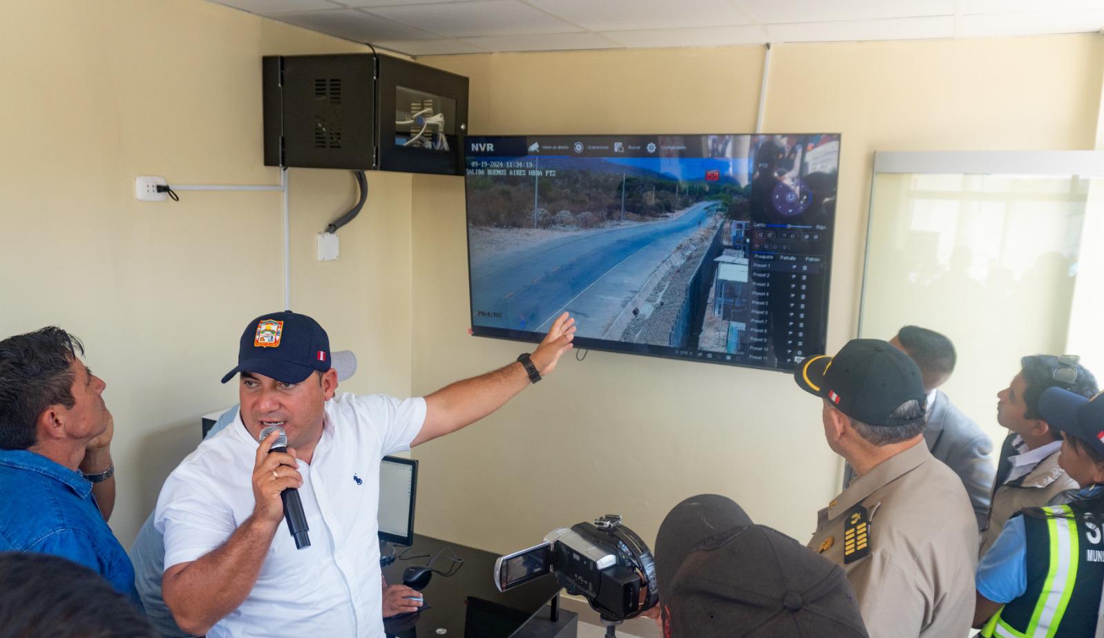 Piura: Instalan sistema de seguridad ciudadana en el distrito de Buenos Aires