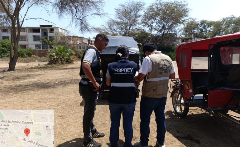 Piura: Recuperan mototaxi robada en cochera cerca del complejo de mercados