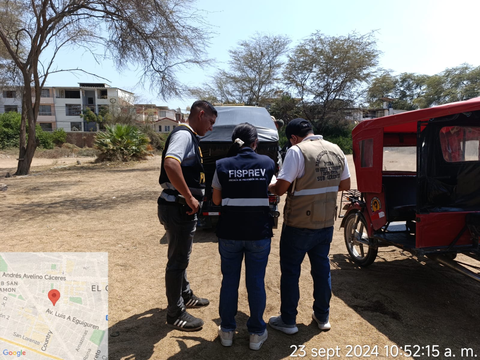 Piura: Recuperan mototaxi robada en cochera cerca del complejo de mercados