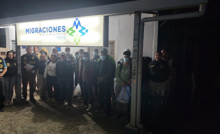 Piura: Autoridades expulsan a extranjeros ilegales en país