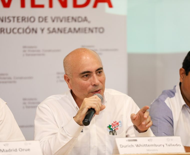 Ministro de Vivienda: más distritos de Piura serán incluidos en emergencia por falta de agua