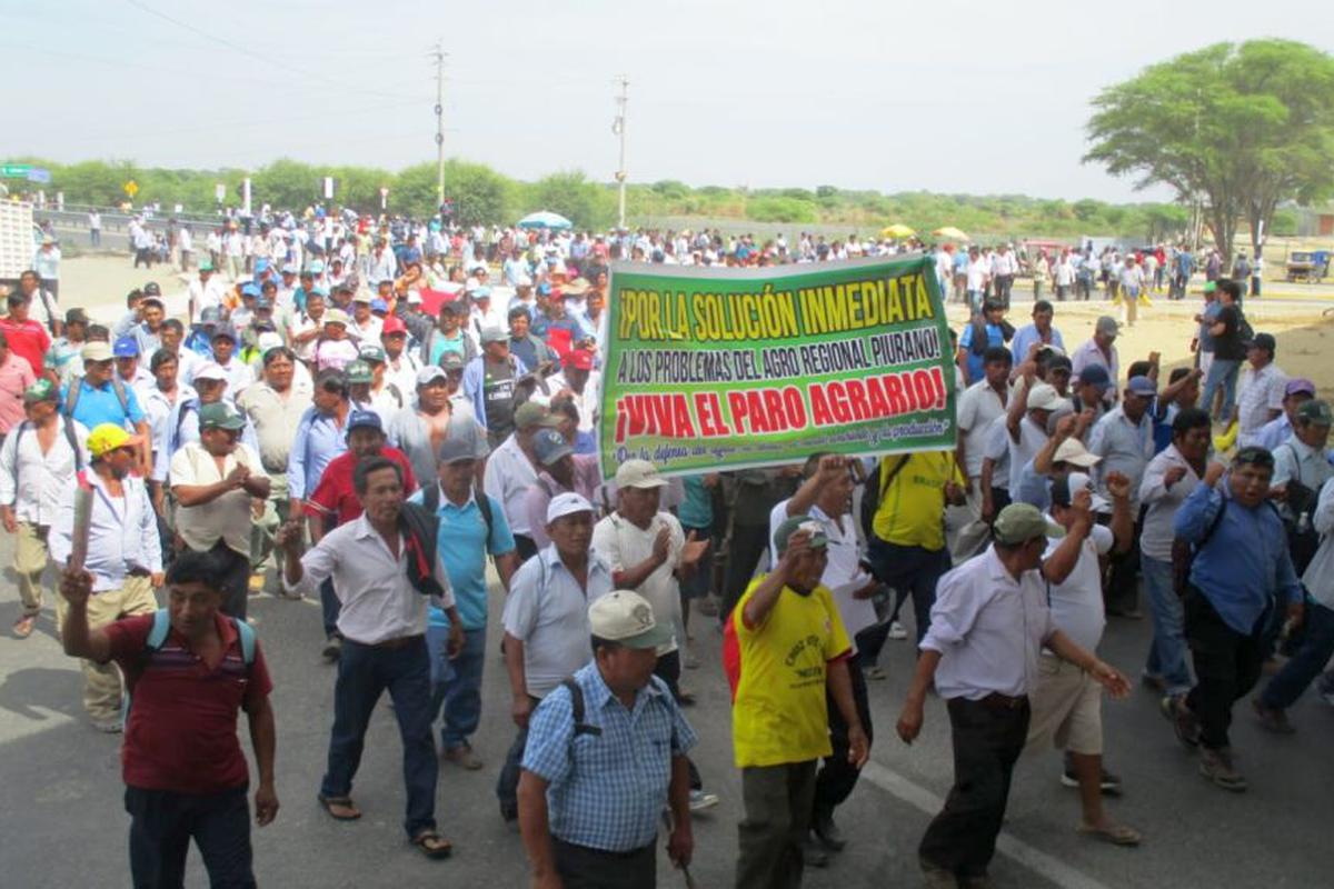 Piura: Agricultores amenazan con protestas si no hay mejoras en la gestión del PECHP