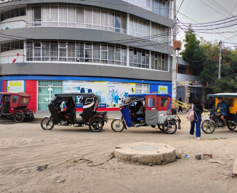 EPS Grau alerta sobre remoción de señalética en cruce de avenidas