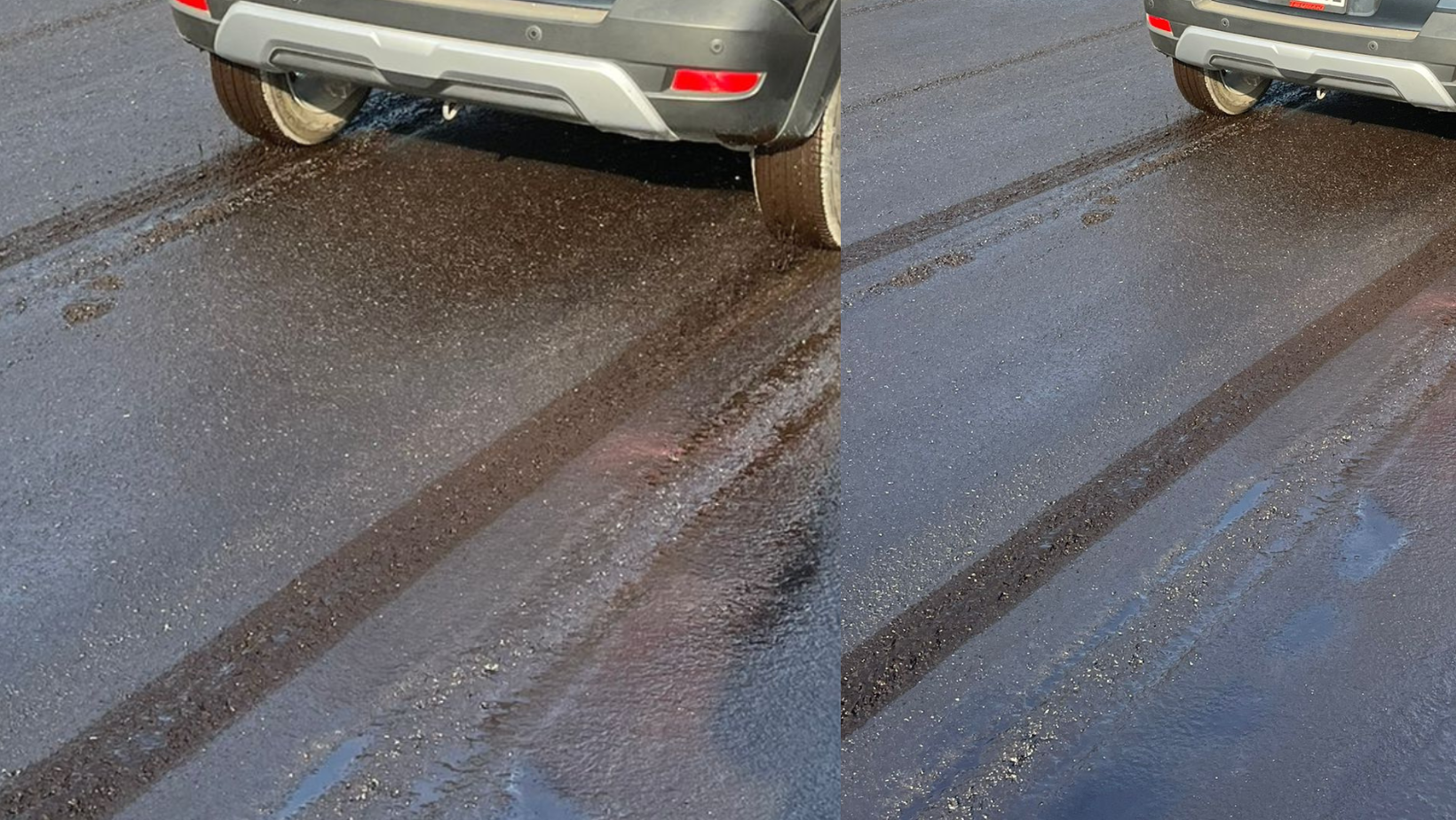 Piura: provocan daños en recién construida pista de la Av. Fortunato Chirichigno