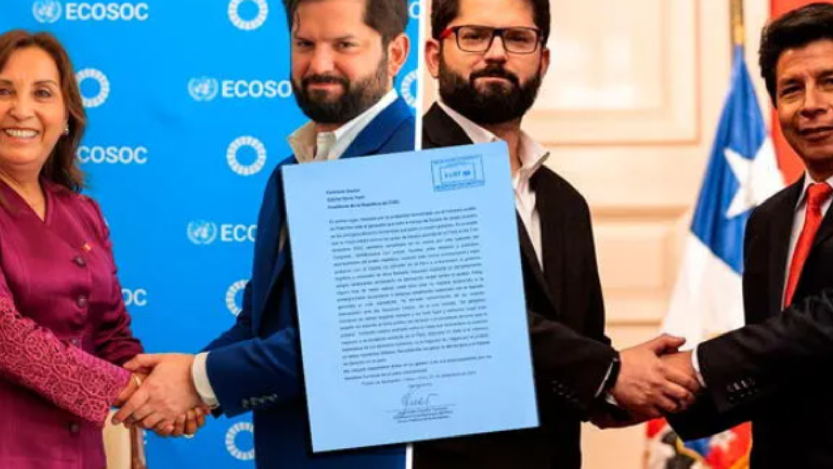 Pedro Castillo envía carta a Gabriel Boric desde prisión: “Si supiera todo no hubiera reconocido a la usurpadora”