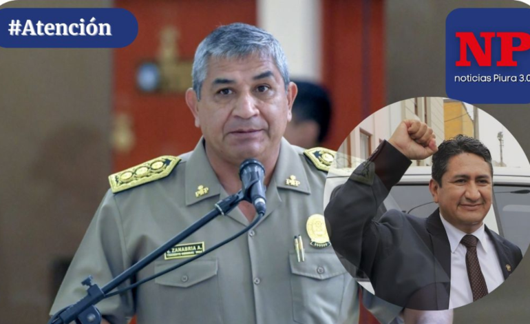 Comandante general de la PNP destaca “habilidades” de Vladimir Cerrón para evadir la justicia