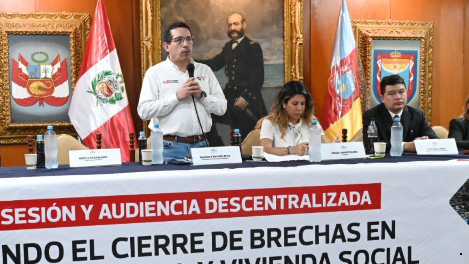 Comisión de Vivienda del Congreso asegura que se ejecutarán proyectos de agua para Piura