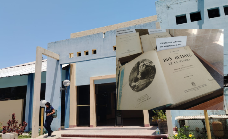 Piura: expondrán libros del siglo XVII por el día internacional de las bibliotecas