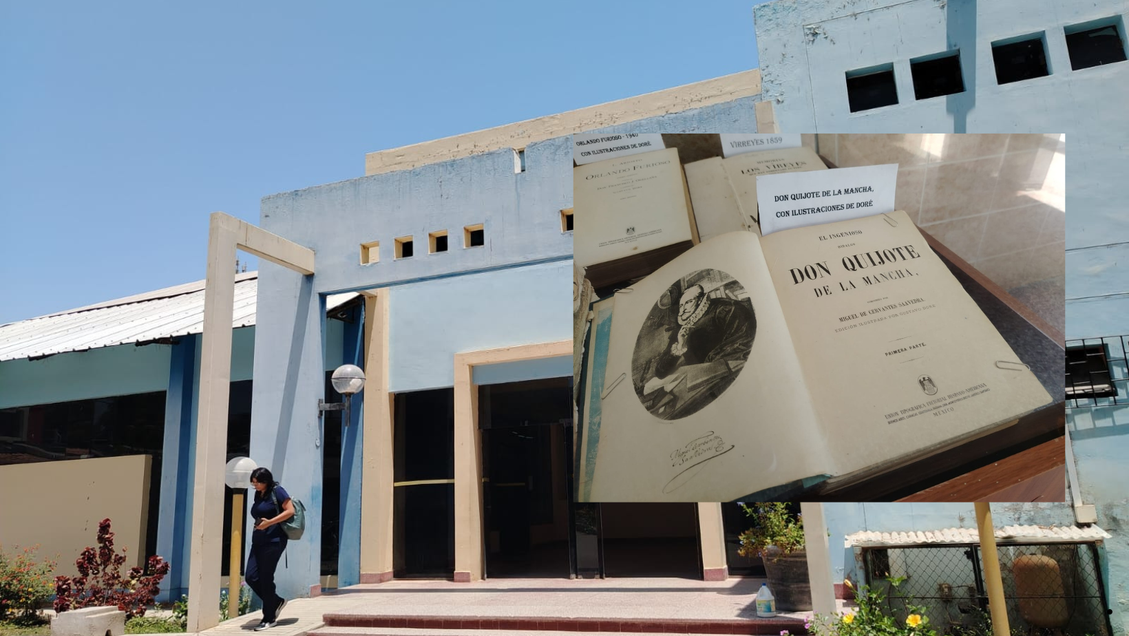 Piura: expondrán libros del siglo XVII por el día internacional de las bibliotecas