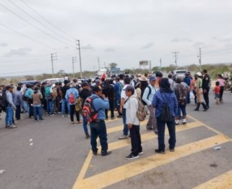 Piura: anuncian bloqueos y marchas durante el paro de mañana