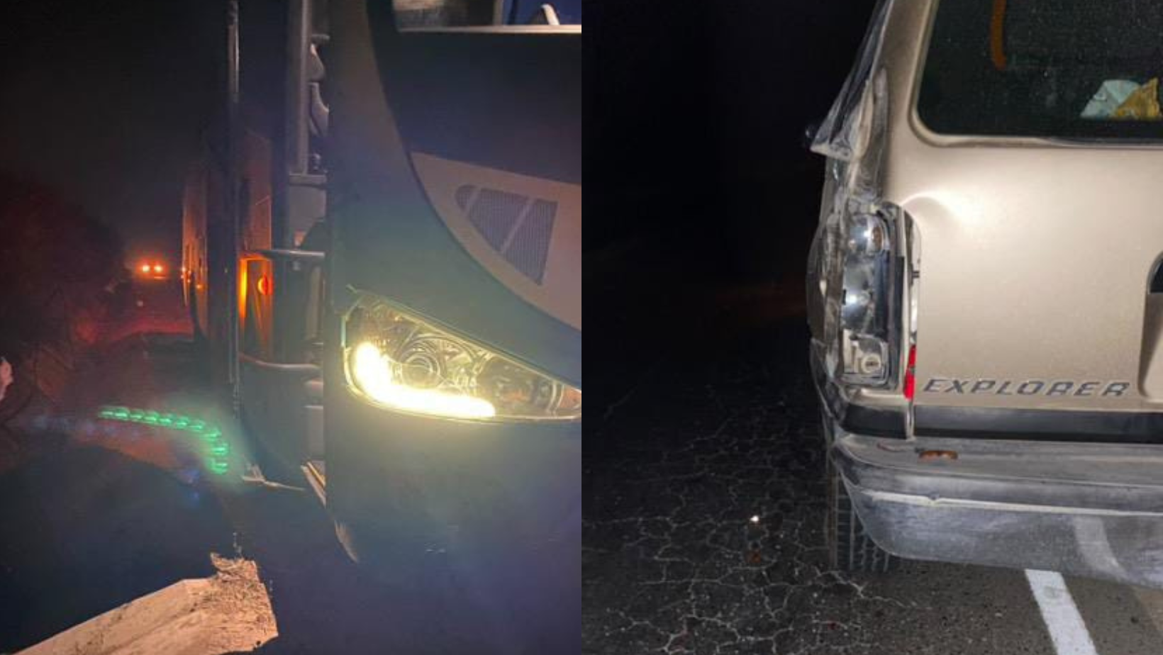 Accidente en la carretera Piura-Talara deja varados a pasajeros de bus Eppo