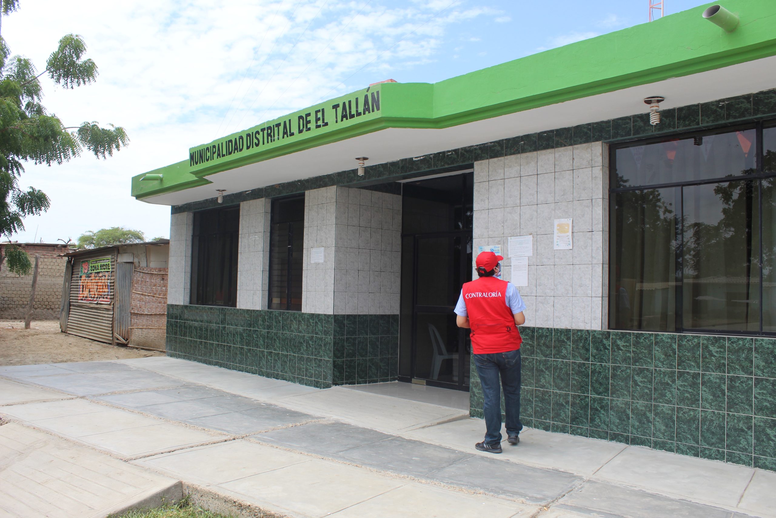 Frontis Municipalidad de El Tallán Piura