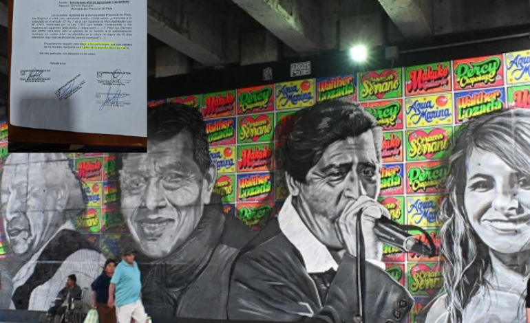 Piura: Cuestionan homenaje en mural de la cumbia a representantes musicales