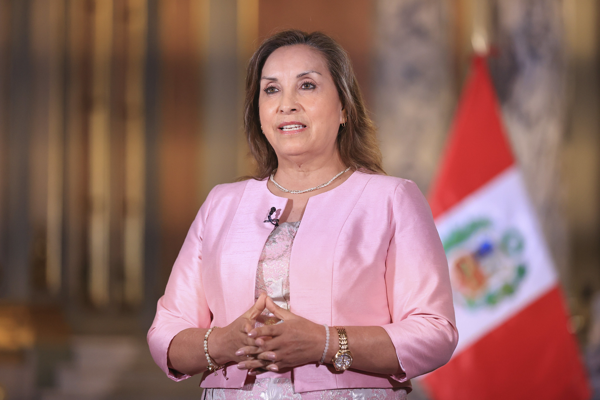 Dina Boluarte: “No voy a renunciar y aquí nos quedamos hasta el 2026”