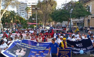 Con caminata Piura le dice NO a la trata de personas