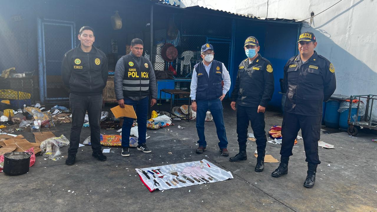 Requisa en Penal de Varones de Piura: incautan drogas y armas artesanales
