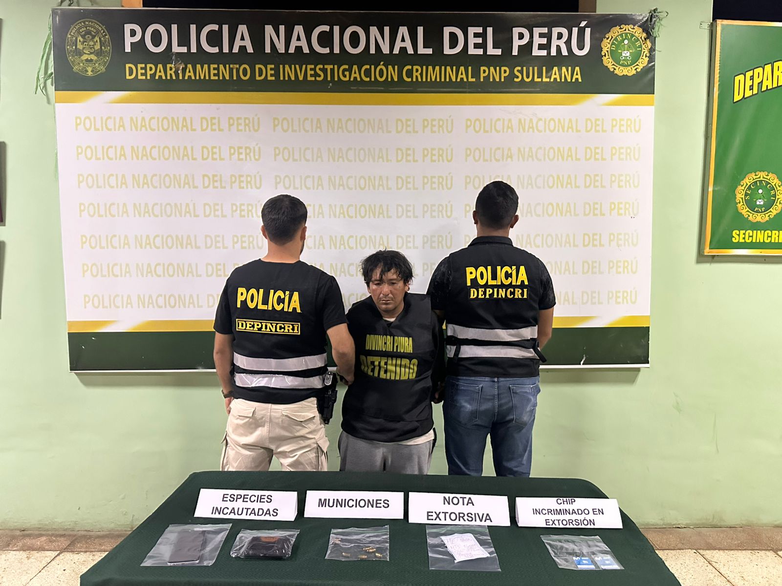 Piura: “Pitufo Tontín” cayó con balas y nota donde pedía 15 mil soles a su víctima en Sullana