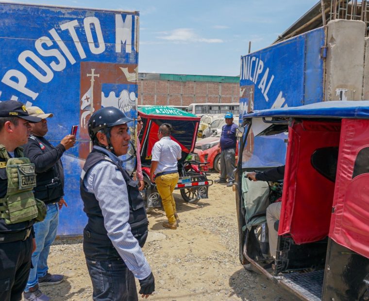 Piura: Decomisan vehículos que infringen normas viales en la ciudad