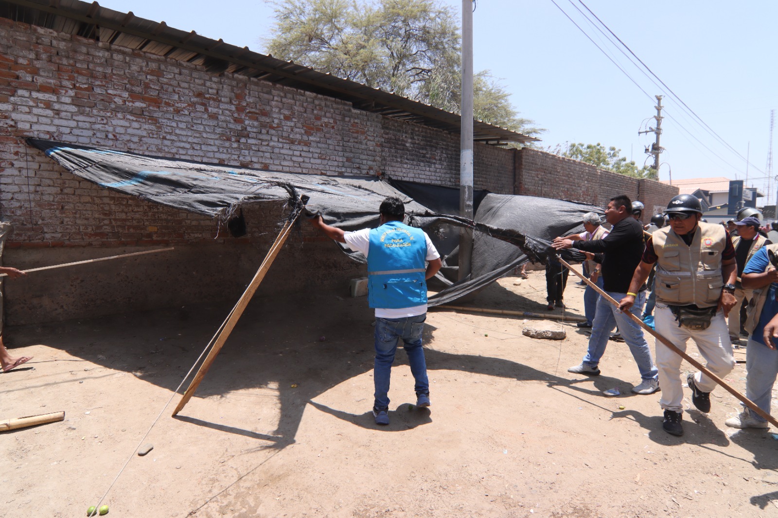 Piura: recuperan espacios públicos en operativos contra el comercio informal