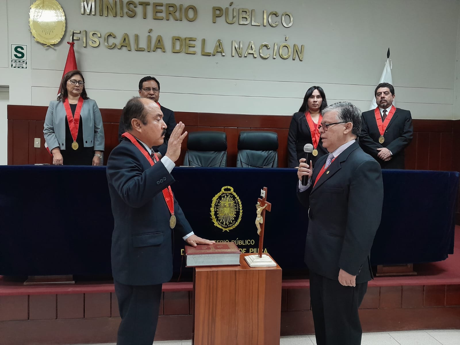 Piura: Juramenta nuevo presidente de la Junta de Fiscales Superiores de