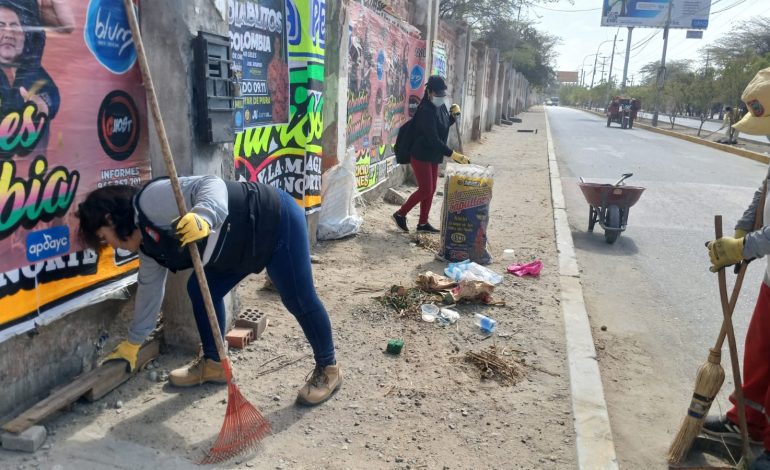 Piura: Comuna inicia limpieza de los cementerios San Miguel Arcángel y San Teodoro