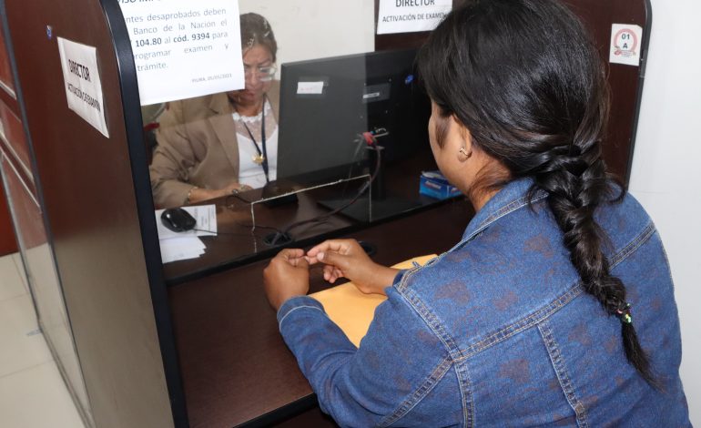 Piura: advierten sobre falsos tramitadores de licencias de conducir