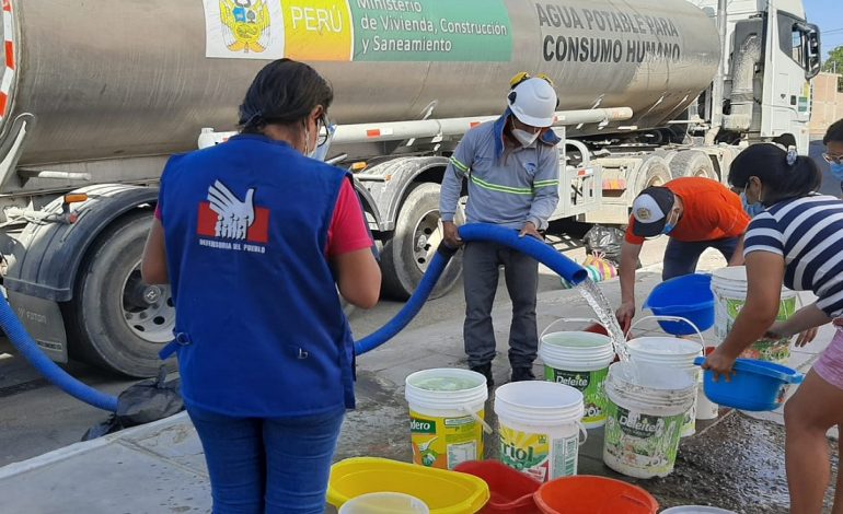 Piura: Por falla en EBAR se restringe el suministro de agua en 17 sectores de Veintiséis de Octubre