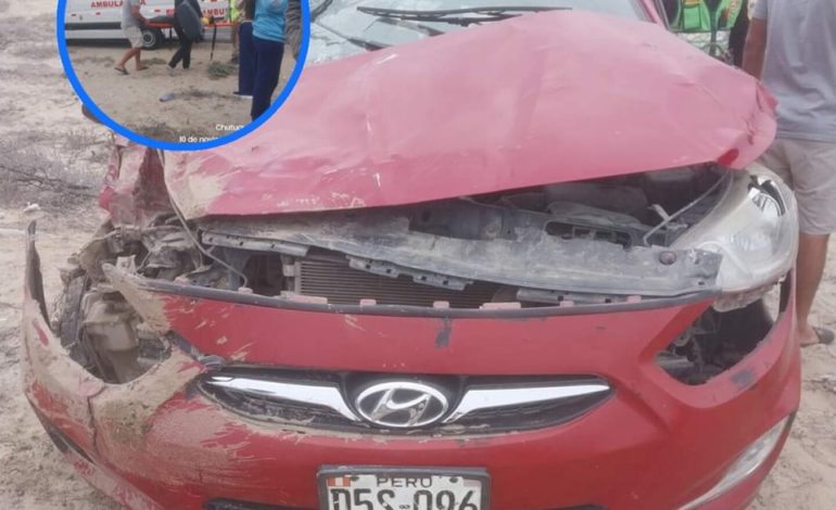 Piura: Accidente en carretera Piura-Chiclayo deja una mujer fallecida y varios heridos