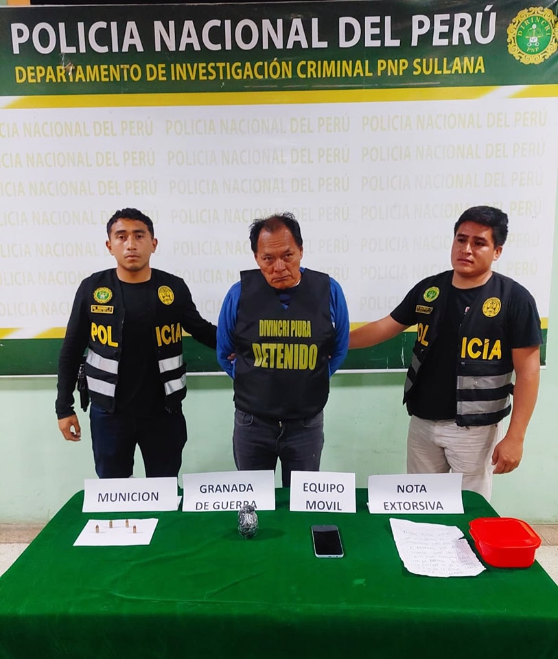 Piura: Detienen a presunto integrante de banda criminal “Los Bolongos” en Sullana
