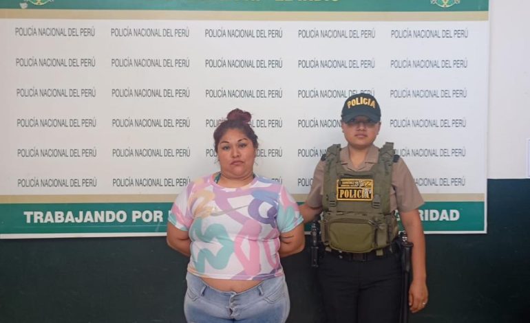 Detienen a mujer involucrada en presunto delito de extorsión a ama de casa