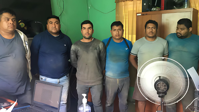 Capturan a 7 miembros de banda e intentan sobornar con 80 000 soles