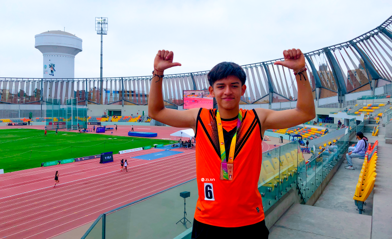 Joven ayabaquino gana medalla de bronce en atletismo nacional con el apoyo de Zijin – Río Blanco