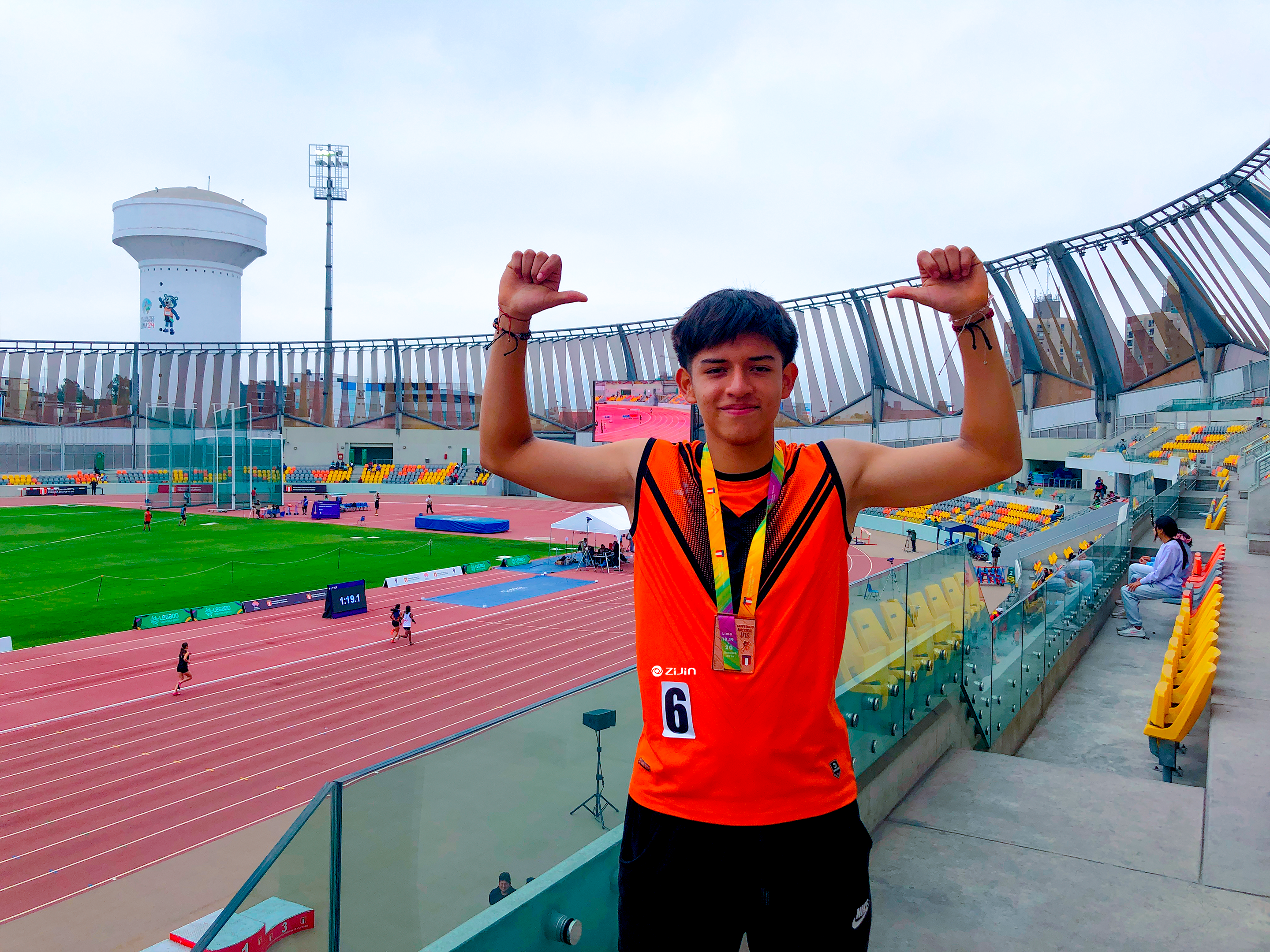 Joven ayabaquino gana medalla de bronce en atletismo nacional con el apoyo de Zijin – Río Blanco