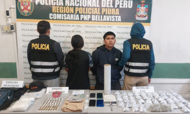 Operativo policial en Piura desmantela punto de microcomercialización de drogas