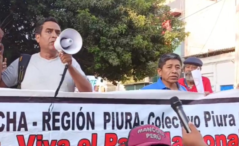 Colectivo Piura Convoca anuncia protestas en reclamo de mayor seguridad