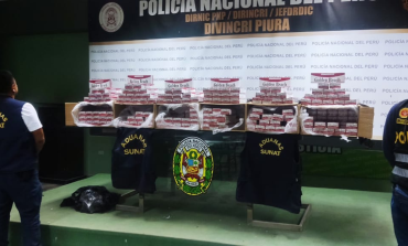 Intervienen vehículo con más de 60 mil cigarros de contrabando en Piura