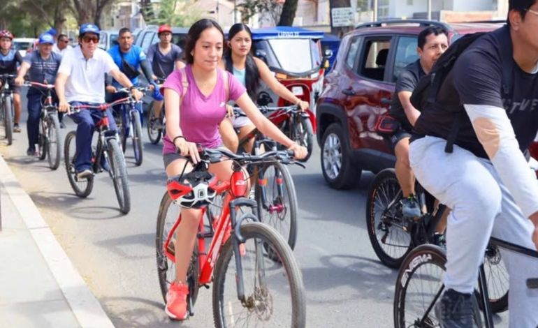 Estudiantes de la UPAO y vecinos participarán de bicicleteada “Un día sin smog”