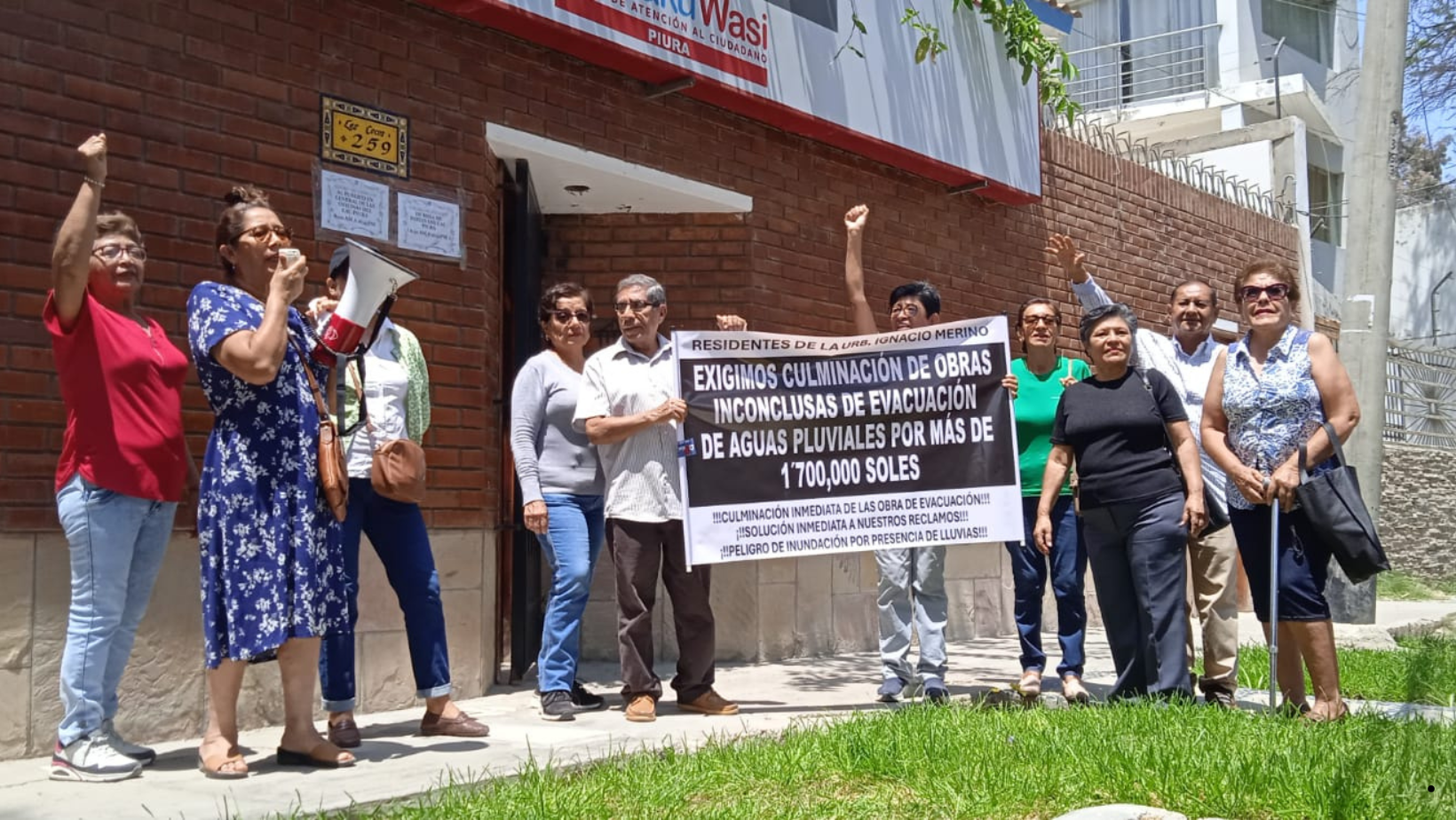 Vecinos de Ignacio Merino exigen culminar el SARE