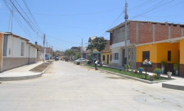 Piura: Avance del 90% en las pistas y veredas de La Primavera