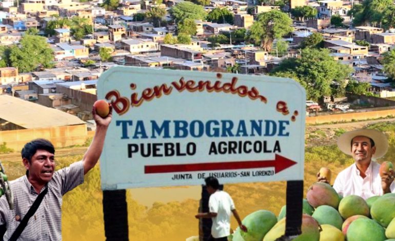 Piura: Tambogrande rechaza proyecto minero «El Algarrobo» y exigen priorizar la agricultura