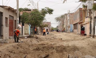 Piura: Trabajos en calle 35 de urb. Ignacio Merino tienen buen avance