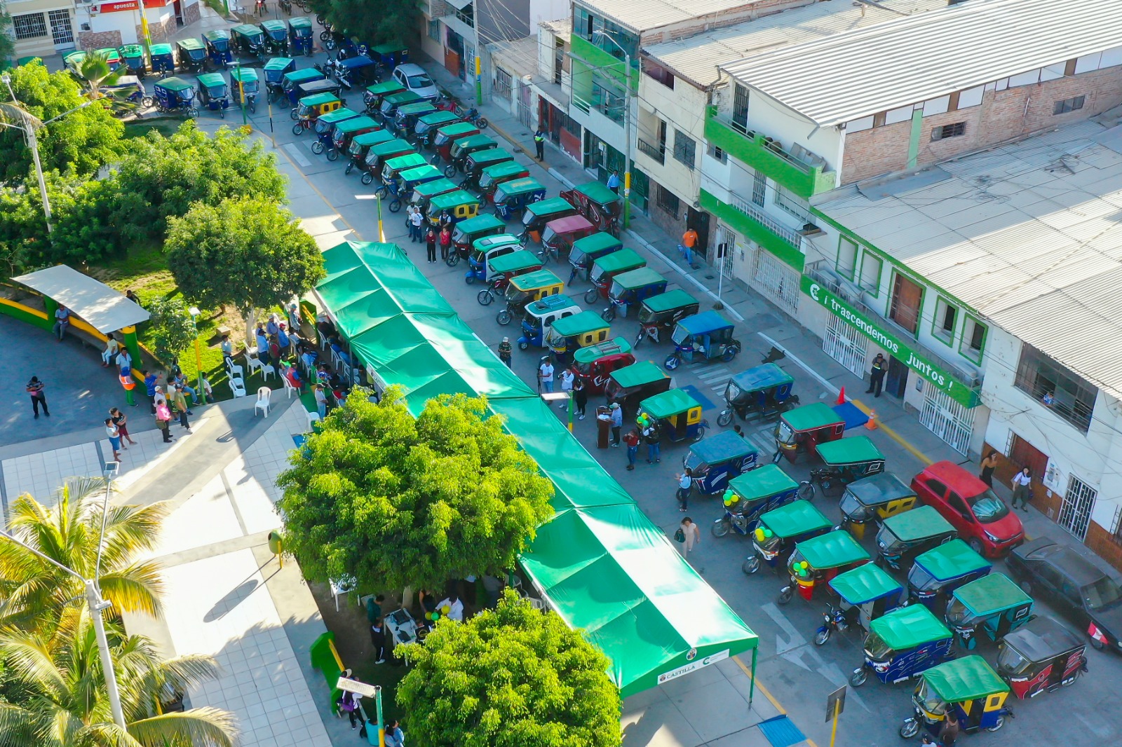 Castilla implementa código QR en mototaxis para garantizar la seguridad de los pasajeros Castilla
