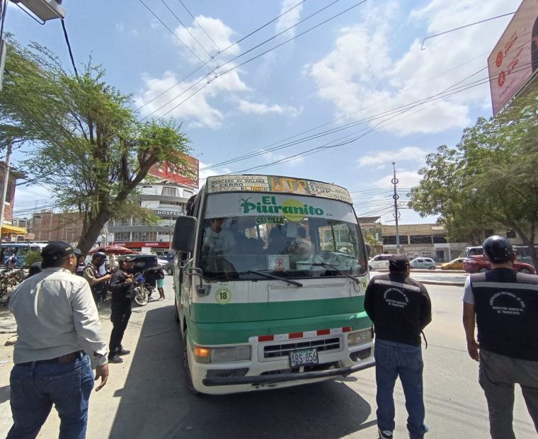 Piura: Empresas de transportes público operaban sin autorización municipal