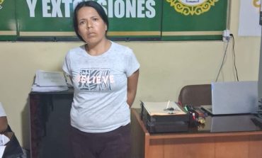 Piura: Intervienen a mujer por presunto delito de extorsión contra un empresario