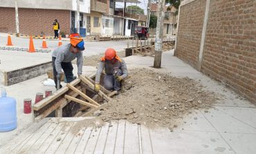 Piura: Obra de pistas y veredas en La Primavera está a un 90% de avance físico