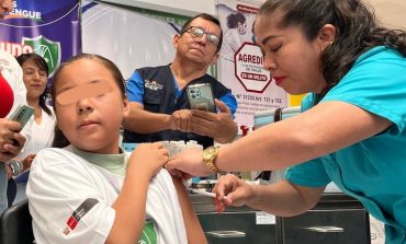 Piura inicia vacunación contra el dengue para proteger a más de 106 mil niños y adolescentes