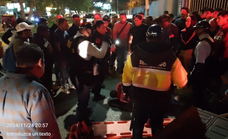 Piura: motociclista fallece tras colisionar con una mototaxi en avenida de Castilla