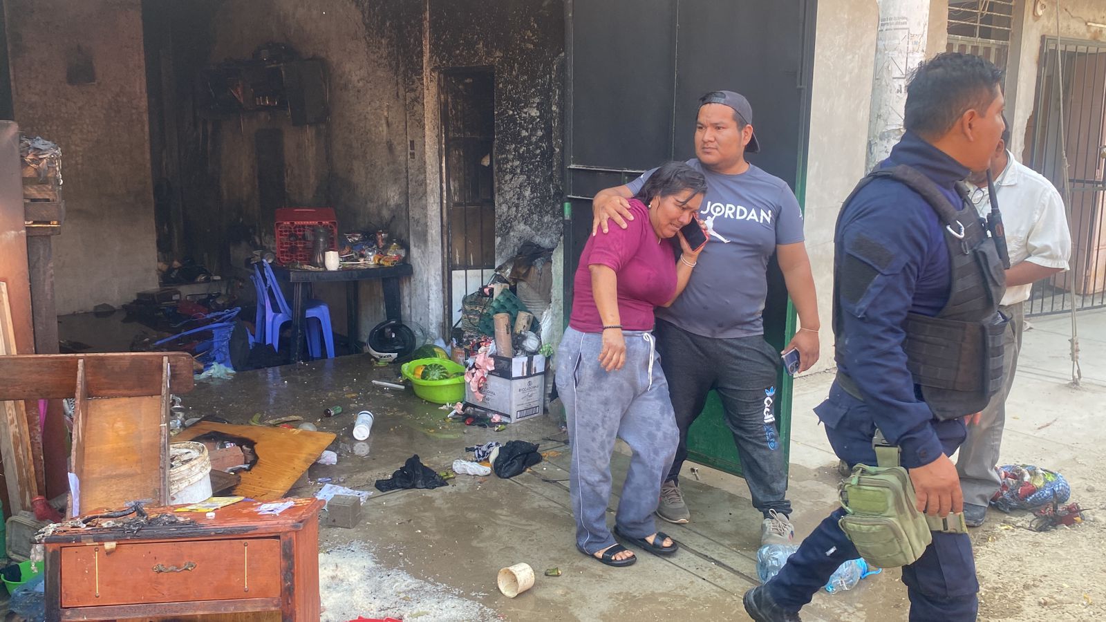 Piura: Explosión de un balón de gas ocasiona incendio en vivienda en Los Titanes