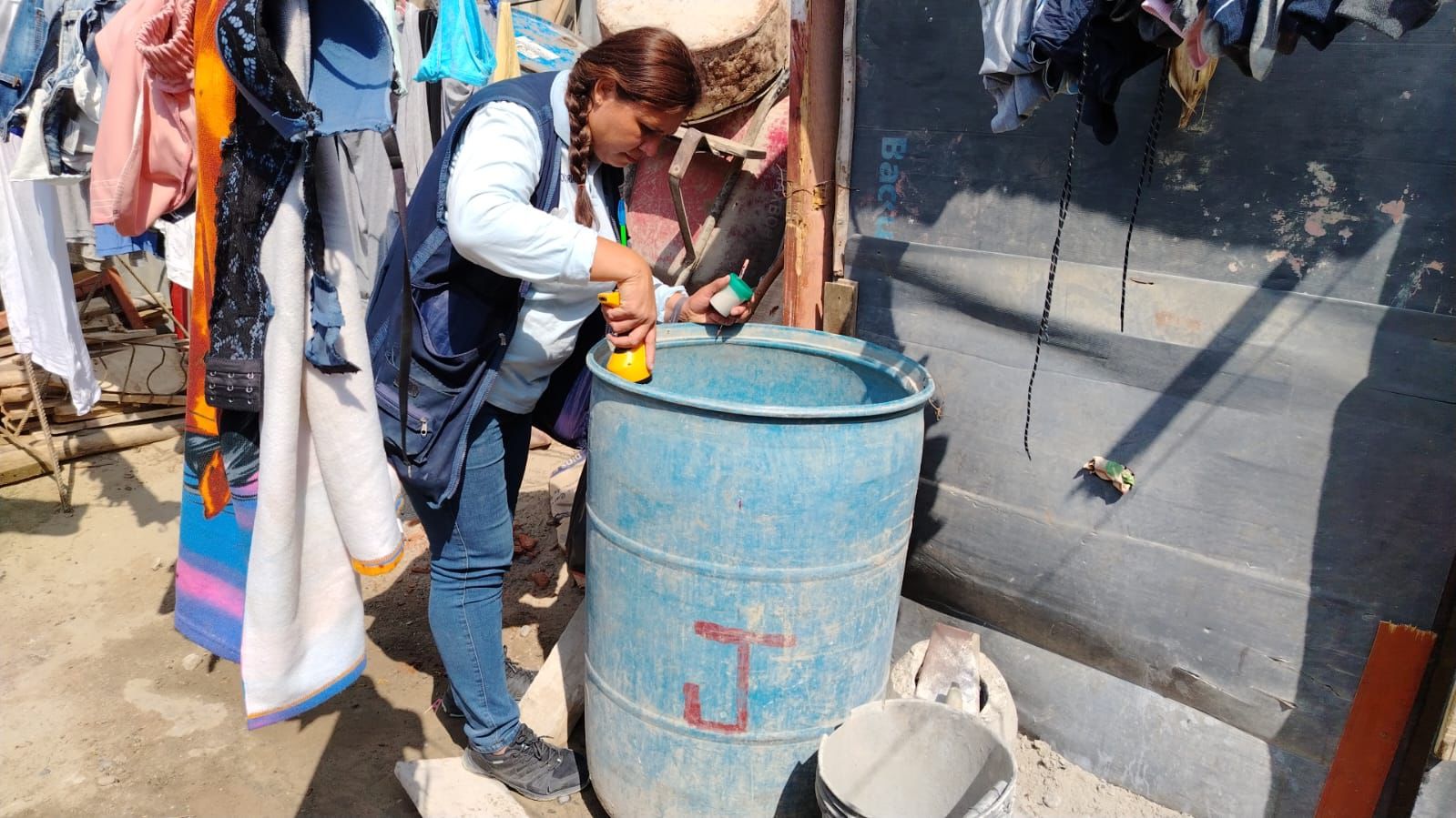 Avanza lucha contra el dengue en el distrito de Castilla