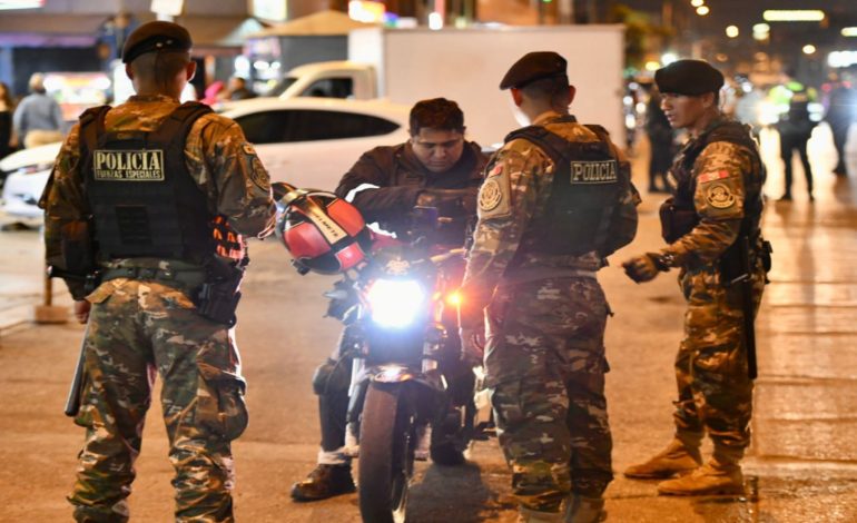 Fuerzas Armadas apoyan a la Policía en la seguridad ciudadana